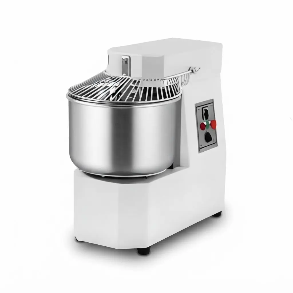 میکسر اسپیرال سری ثابت ۱۰ لیتری Faima (فایما) | همزن صنعتی ثابت خمیر رومیزی/نیمه‌صنعتی*