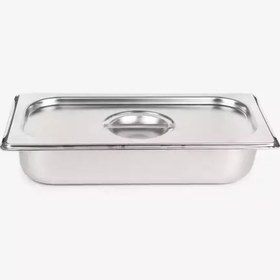 لگن بنماری استیل  یک سوم 1/3 عمق ده ورق شش دهم