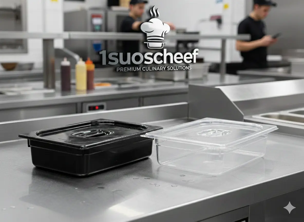 بنماری پلی‌کربنات ۱/۲ عمق ۶.۵ سانتی‌متر برند بست (Best) - مشکی و شفاف