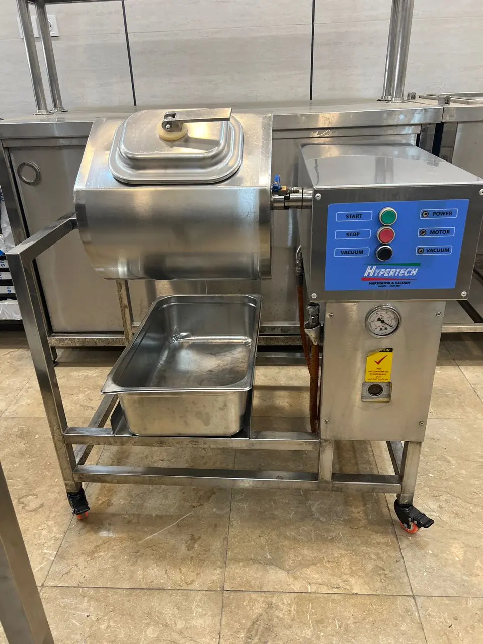 دستگاه مرینیتور وکیوم هایپرتک (Marinater & Vacuum Hypertech) - کارکرده