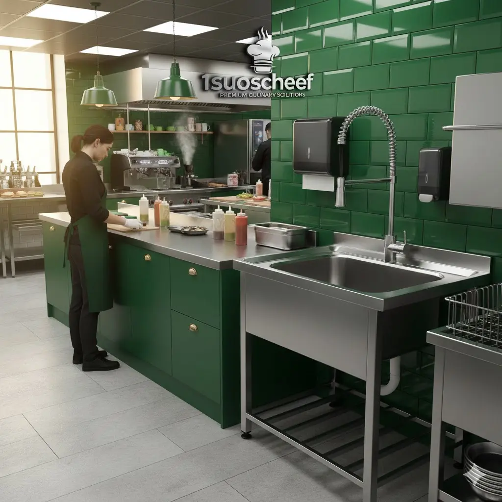 سینک تک لگن پرسی استیل 60 سانتیمتر  ضخامت یک میلیمتر مکث سیلور