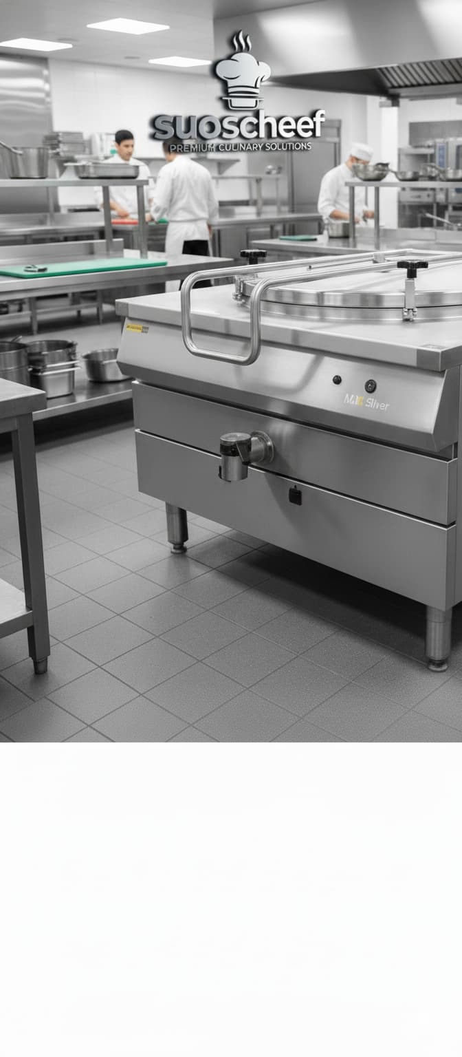 دیگ چلوپز صنعتی مکث سیلور ۲۵۰ لیتری (طرح امپرو) – مدل تمام استیل سه جداره