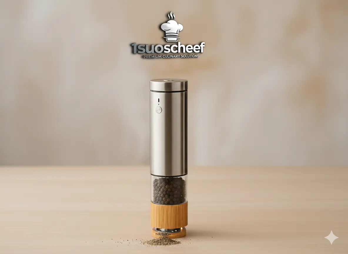 آسیاب نمک و فلفل شارژی Best مدل KDL-528B استیل